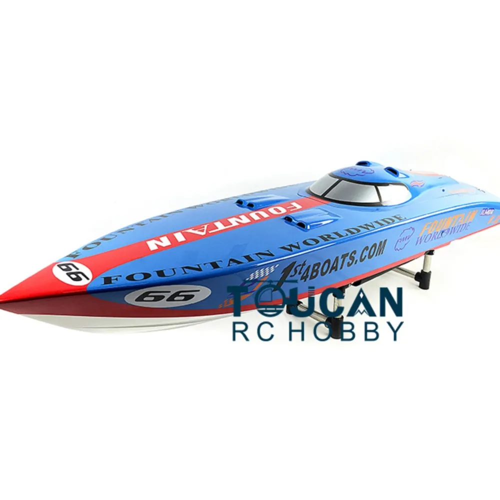 DTRC G26IP1 26CC Blue Prepainted KIT RC Boat Hull Only for Advanced Player Speedboat Boy Toys TH02718-SMT7