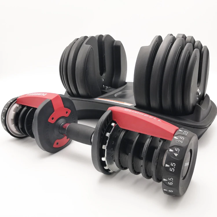 

Hot Sale High Quality Automatically 24kg Adjustable Dumbbell