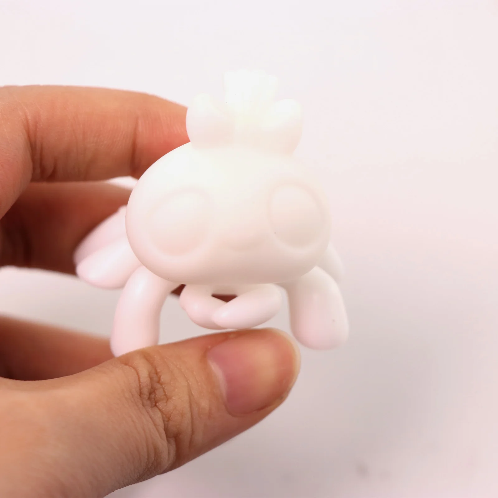 

5pcs LPS Minilpsshop Pet Shop Rare Pet Animal White Base Spider 107 DIY Paint Parent Child Interactive Toys Combination Pack