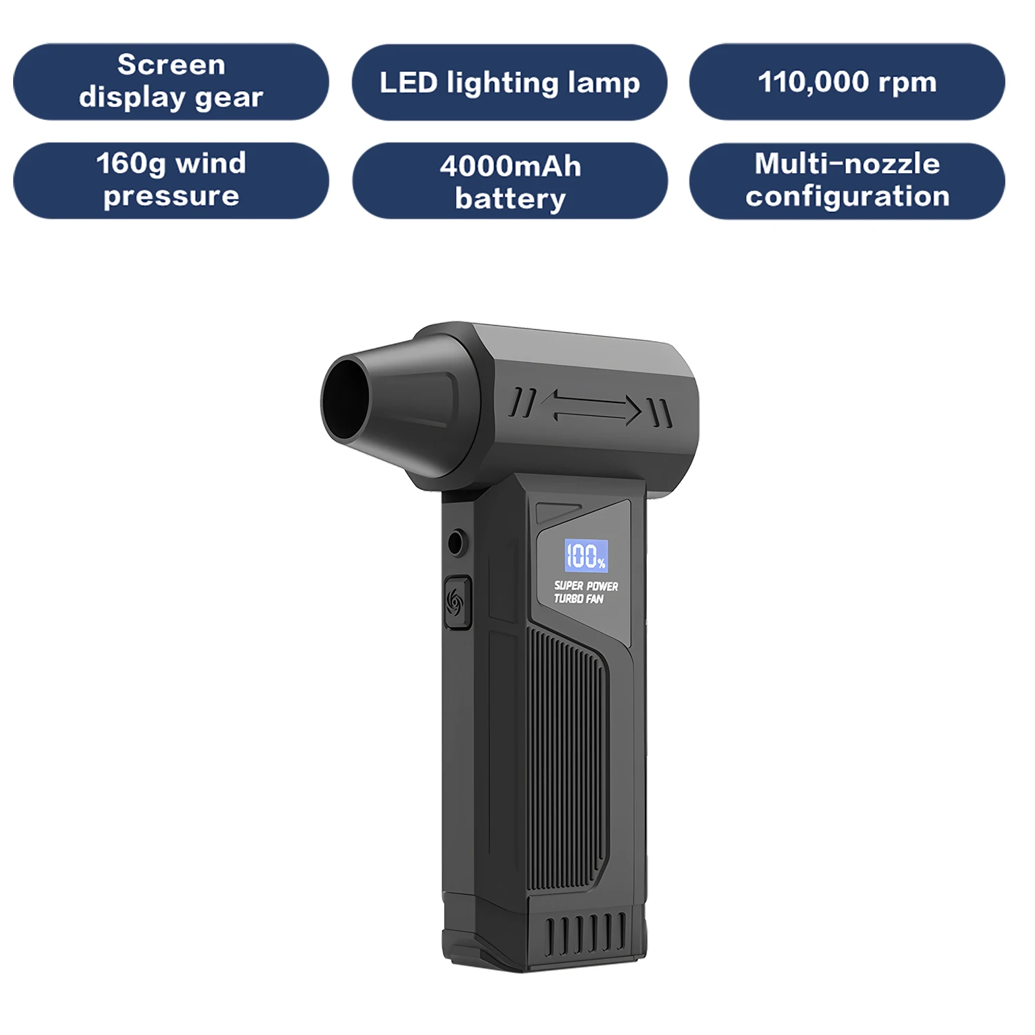 

Compressed Air Duster For Computer Keyboard RPM Mini Electric Cordless PC Car Cleaner Wireless Air Blower