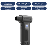 Compressed Air Duster For Computer Keyboard RPM Mini Electric Cordless PC Car Cleaner Wireless Air Blower