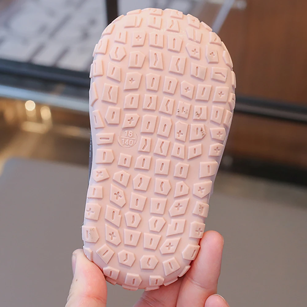 Sepatu Bot Musim Dingin Untuk Bayi Laki-laki Perempuan Ergonomis Anti-selip Sepatu Bot Salju Balita Tahan Air Sepatu Katun Anak Sepatu Bot Hangat