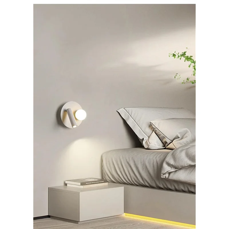 ABDJ-조정 가능한 흰색 벽 램프 호텔 침실에 이상적, 침대 옆 호텔 침실, 침대 옆에 이상적