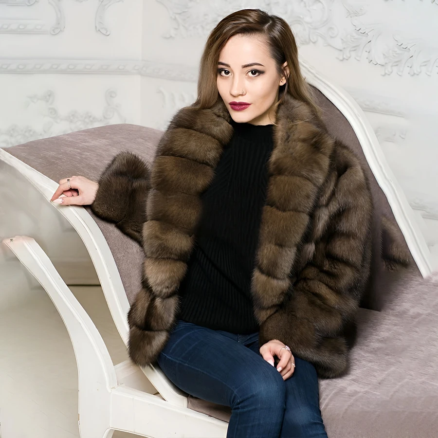 

Womens Fox Fur Coats 2024 New Arrivals Winter Warm Fox Fur Jacket Women Best Selling Fox Fur Coat