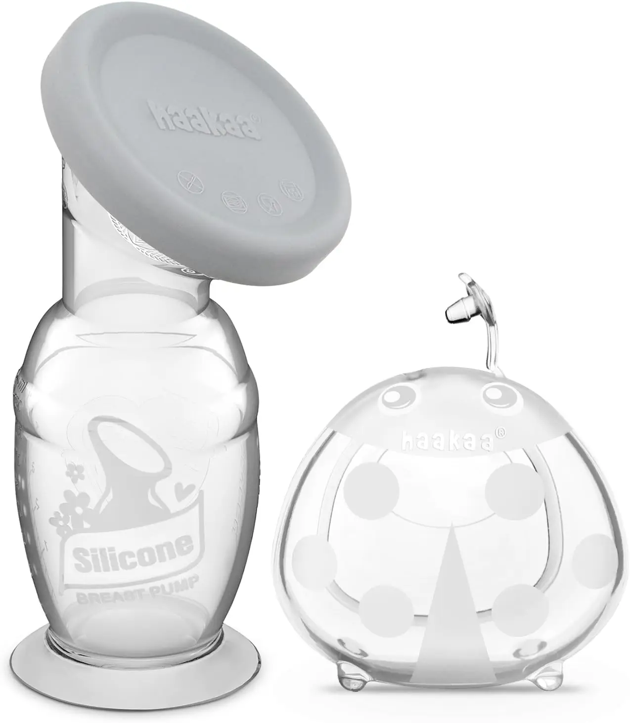 

Ручной молокоотсос объемом 150 мл с герметичной крышкой и носимый молокосборник объемом 75 мл, идеальный подарок для грудного вскармливания