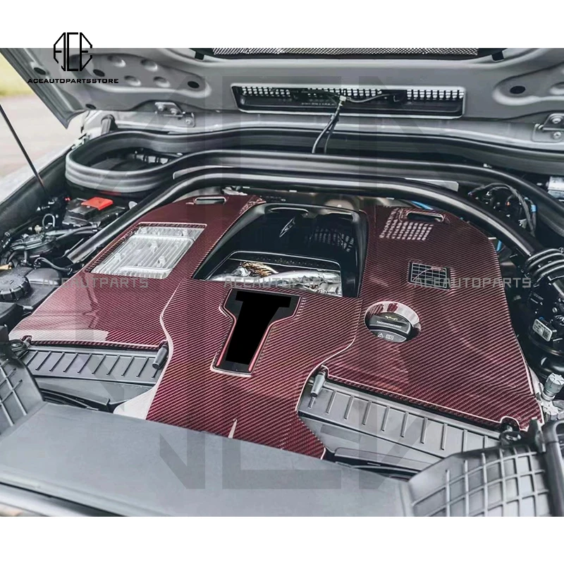 

Dry carbon G-class W464 B900 Rocket Style Engine Cover Body Kits Car Accessories Auto Part For Benz W463A 2019+ G63