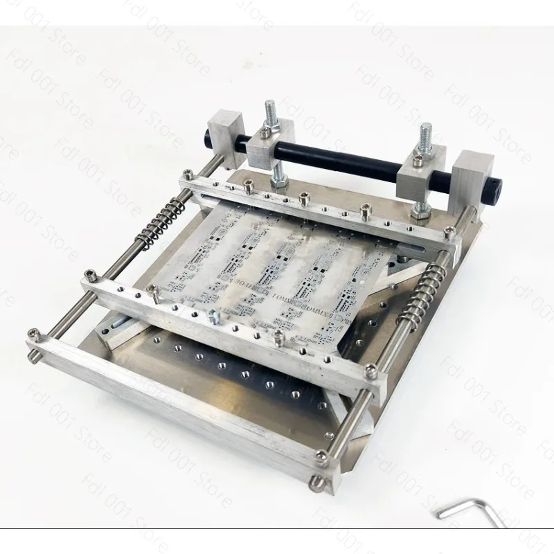 Manual Benchtop Solder Paste Printer for SMT Assembly -  PCB Stencil Solder Paste Printing Table
