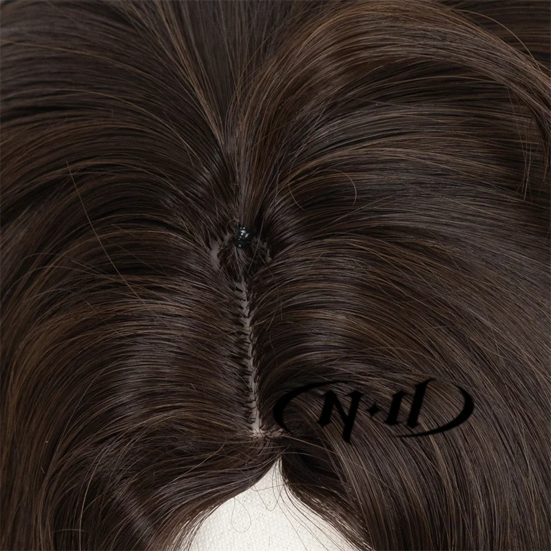 شعر مستعار تأثيري لاميل المريض الثاني لحفلة الهالوين ، آلية هوية اللعبة ، مقاومة للحرارة ، الشعر الاصطناعي ، كون هزلي