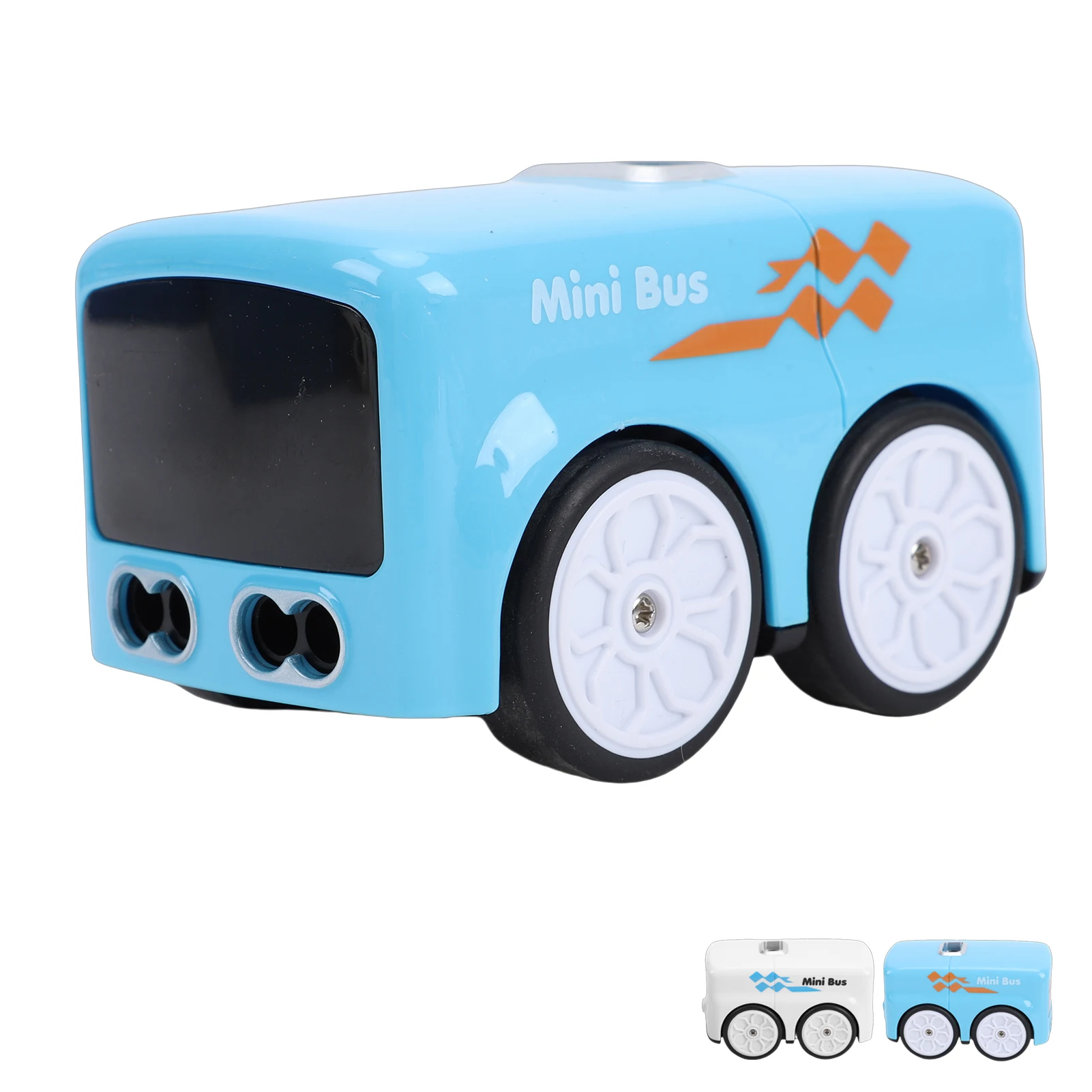 RC Mini Bus, RC-Controlled with 4 Play Modes, Funny Auto Expressions Smart Gesture Control Light Music& Ideal Gift for Chiledren