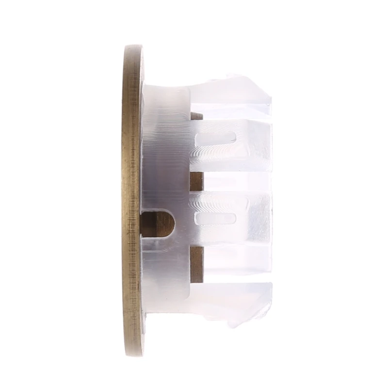 Basin Sink Copper Round Hole Trim Overflow Cover Hole Insert in Cap Hollow Six-foot Ring for Home Sink Bathroom Drop Shipping