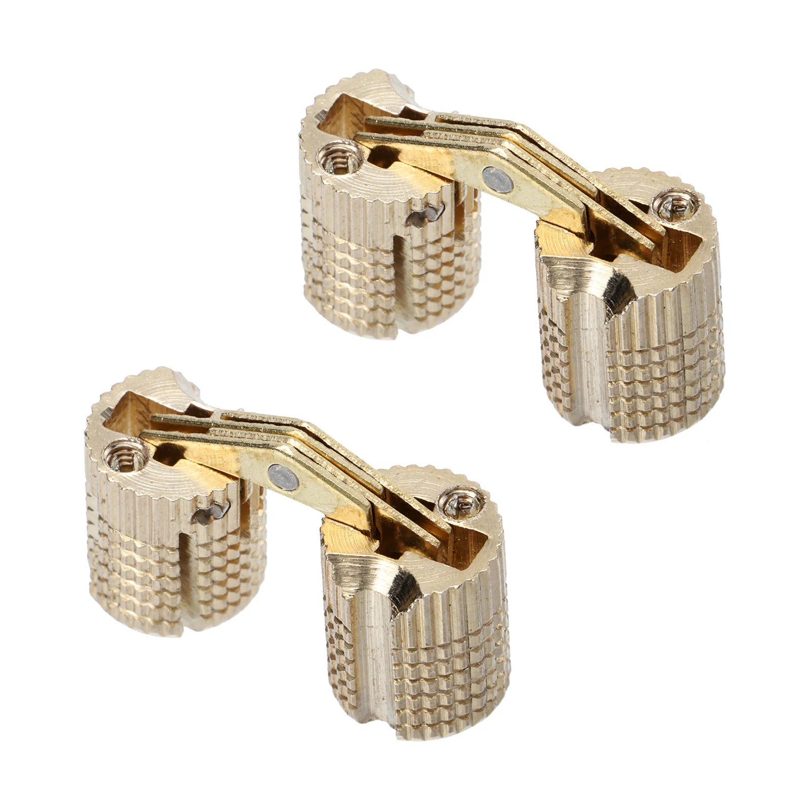 

Copper Hinges Degree Durable Anti Invisible Furniture Hinges Oxidation Cabinet Furniture DIY Boxes Jewelry