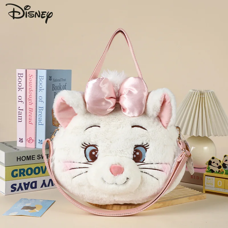 ماري كات جديد المرأة حقيبة قطيفة موضة عالية الجودة الفتيات متعددة الوظائف حقيبة التخزين الكرتون لطيف تنوعا ثلاثية الأبعاد حقيبة كروسبودي