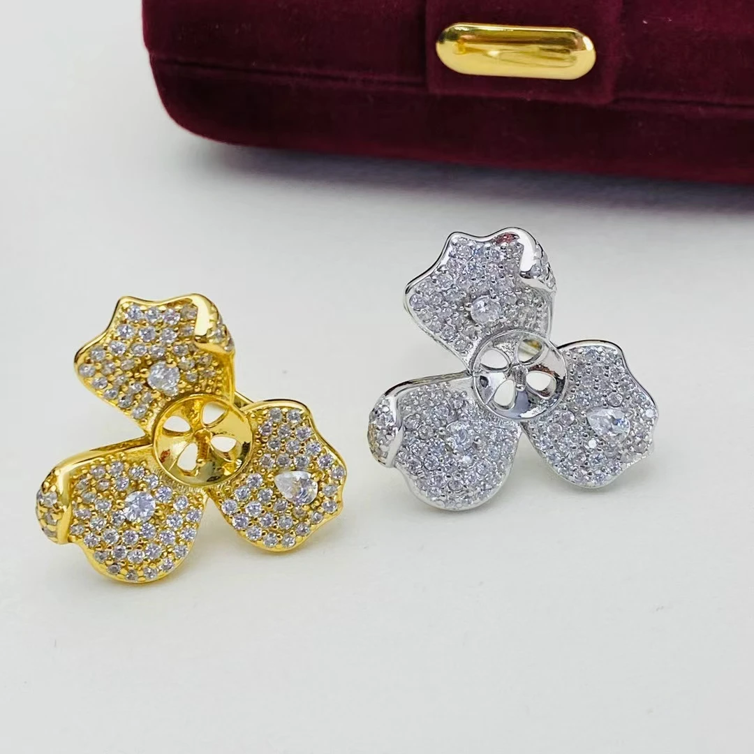 

Регулируемое кольцо из стерлингового серебра 925 пробы, настройки, крепления, аксессуары, детали, фитинги для жемчуга 11-12 мм, 5 шт./лот