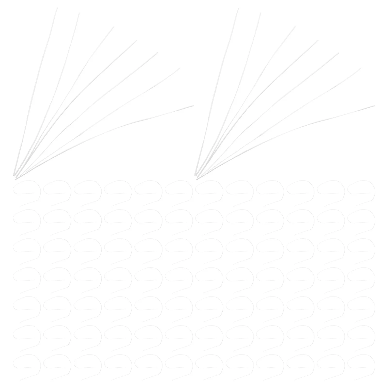 

1000Pcs Coated Wire Plant Cable Ties Flexible Durable for Garden Climbing Plants Reusable Organizers Cable Ties