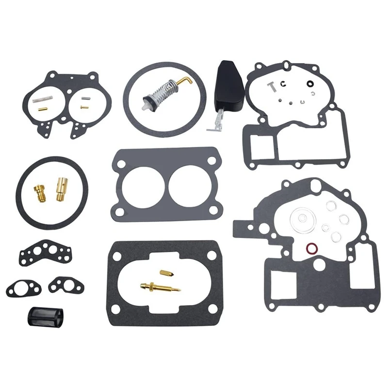 Carburetor Reconstruction Kit For Mercury Ship 3.0L 4.3L 5.0L 5.7L Mercarb 2 BBL Carburetor 3302-804844002 1389-9562A1