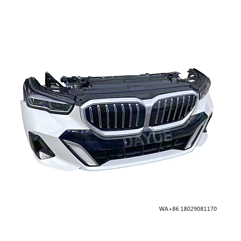 

Горячая продажа: высококачественный пластиковый передний бампер и решетка радиатора, съемный комплект бамперов для BMW 5 серии G60 2024 года (б/у)