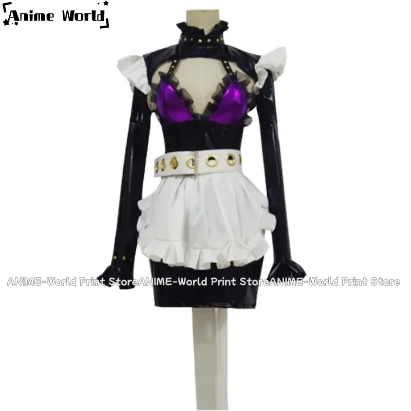 

《Custom Size》Anime Fate Grand Order Bb Fate Extra Ccc Maid Dress Cosplay Costume