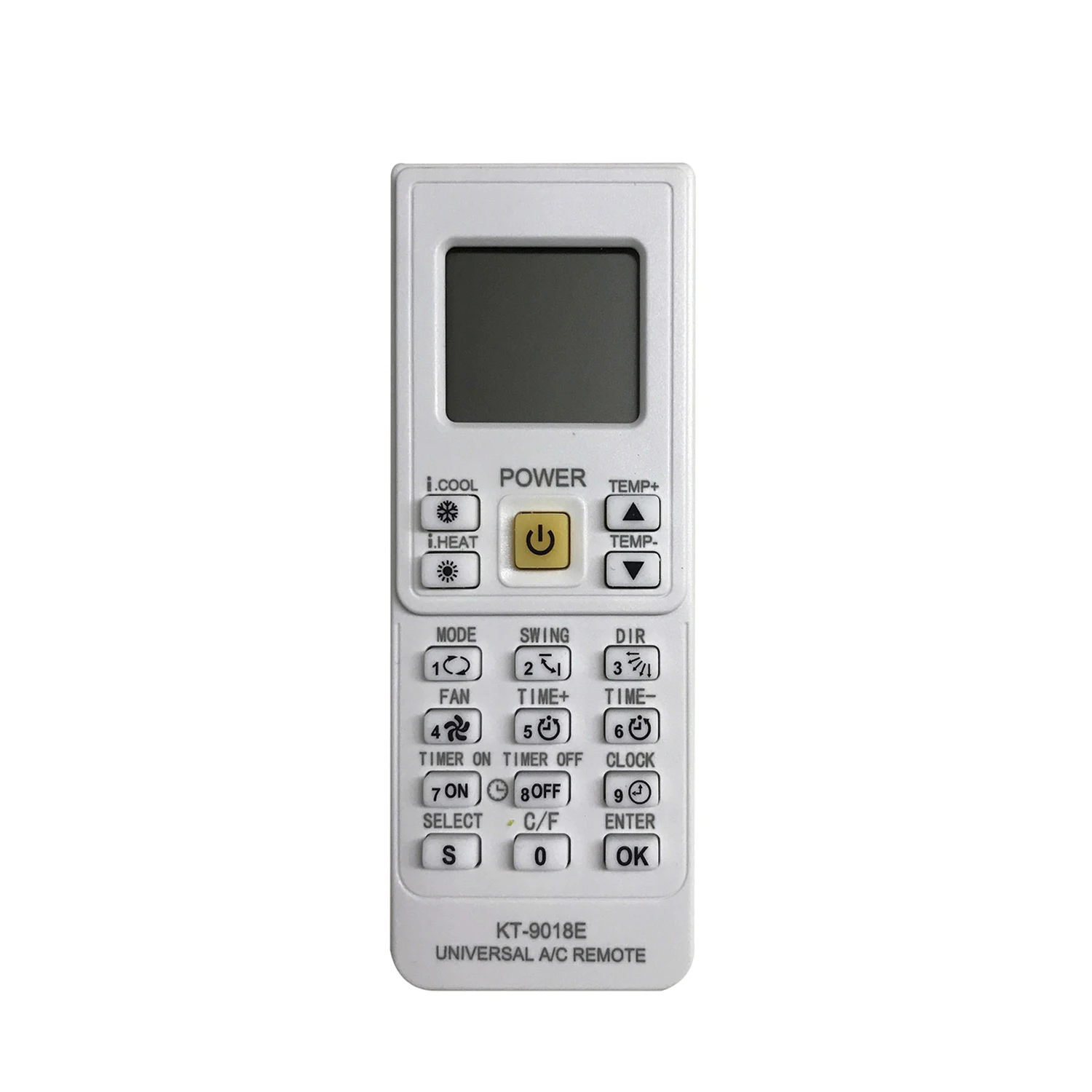 KT-9018E New Universal Air Conditioner Remote Control 4000 in 1 A/C Air Conditioner Remote Control