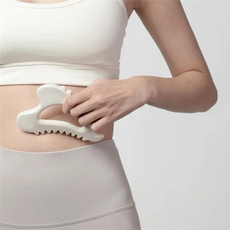 Outils de Guasha pour le visage, outils de Guasha pour le visage, masseurs de visage, planche grattoir en céramique pour