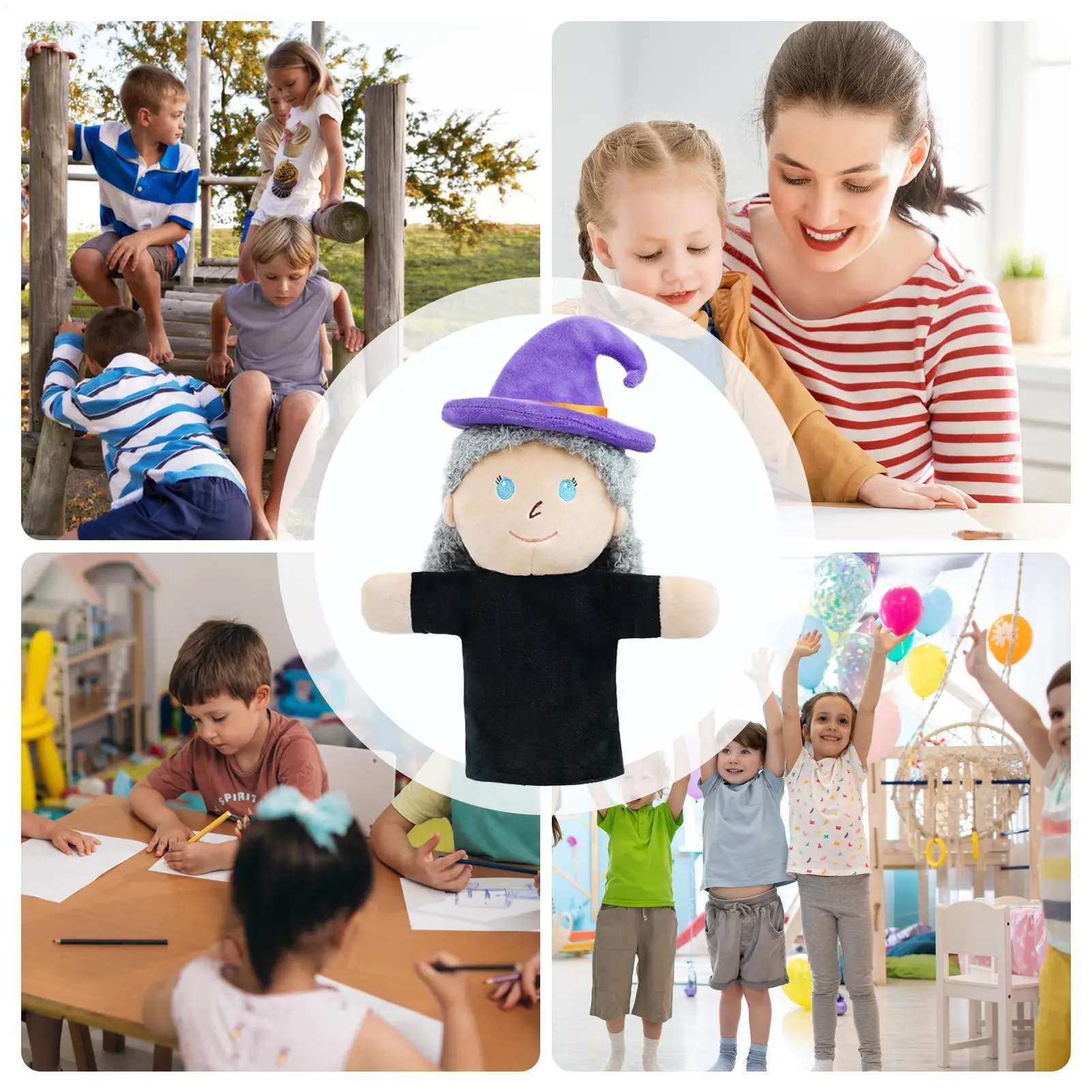 Kids Hand Puppets Fairy Tale Storytelling Puppet Interactive Toy For Preschool Education Cultural Education Storytelling Family