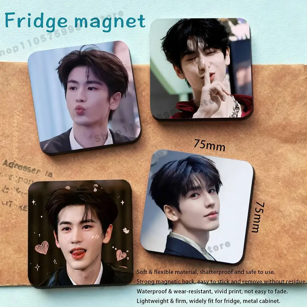 Zhang Linghe Krien Fridge Magnetic Magnet PVC Memorial Decor for Family Friends Students Adults