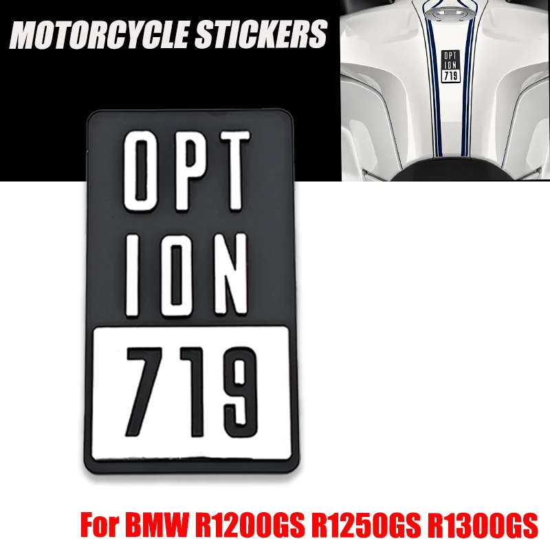 For BMW R1300GS F900GS R18 R1200GS LC R1250GS F850GS F900R/XR S1000R R1250RT K1600B Tank Pad Motorcycle Stickers Decal 719 Logo