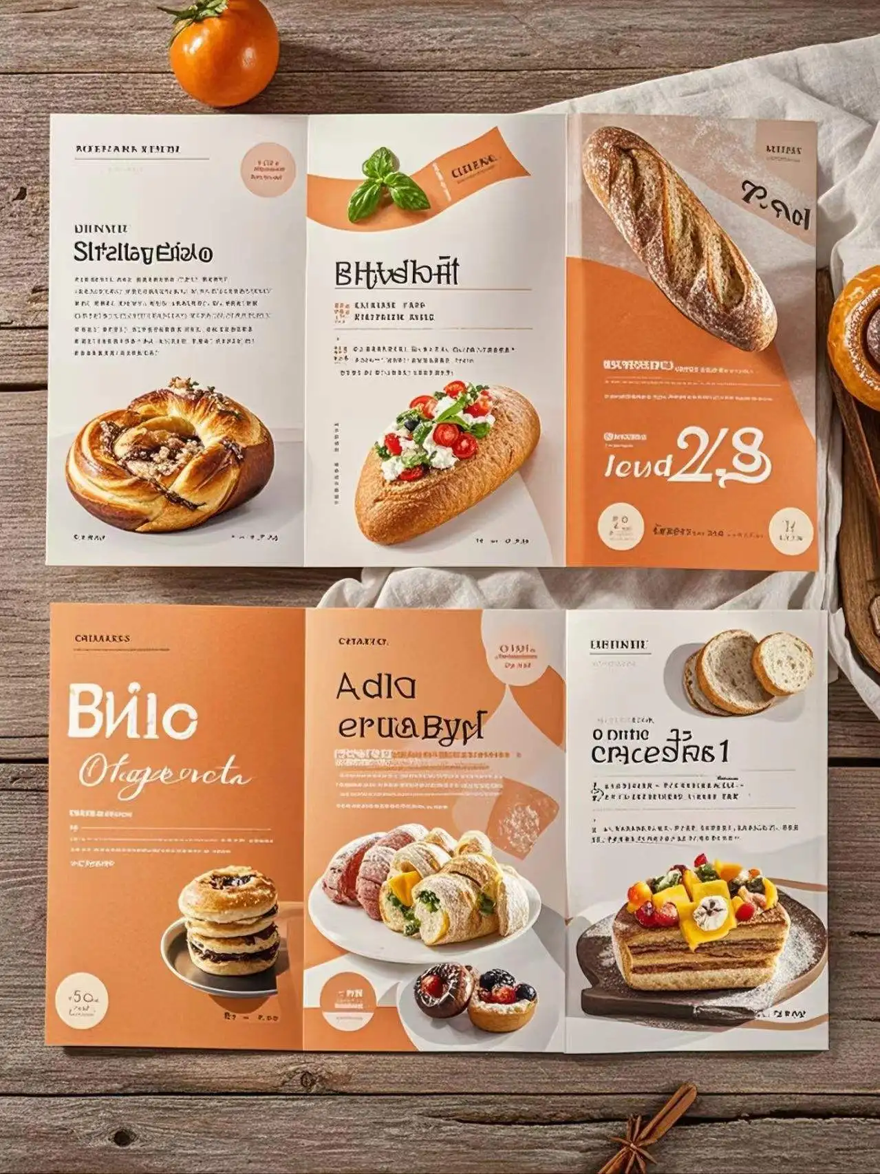 Personalized Custom Matte PVC Price List Display Stand Restaurant Cafe Milk Tea Dessert Menu Sign