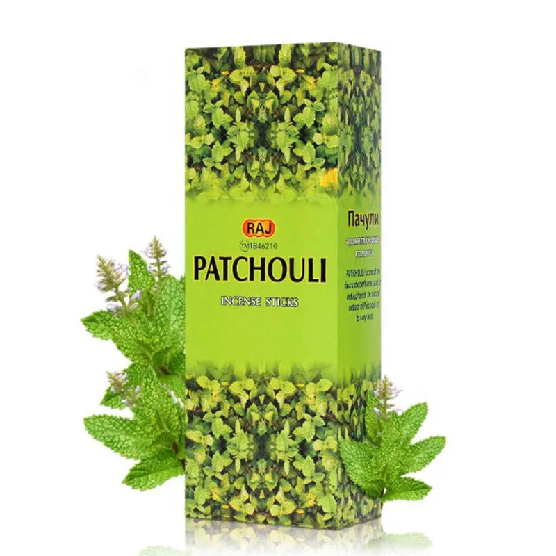 Big Box Patchouli Fragrância Incenso Vara Índia Importados Vara Incenso Ar Aromaterapia Fresca para Uso Interior Sala de estar