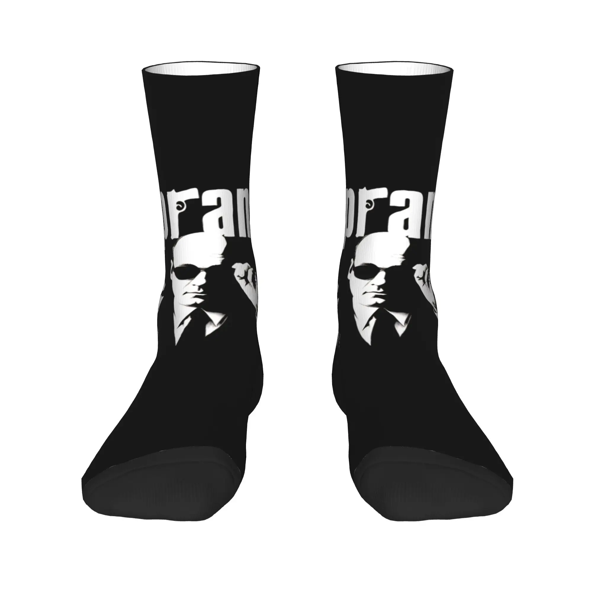 Couple Socks Movie The S-Sopranos   Stockings Spring Retro Soft Socks Design Outdoor Non Skid Socks