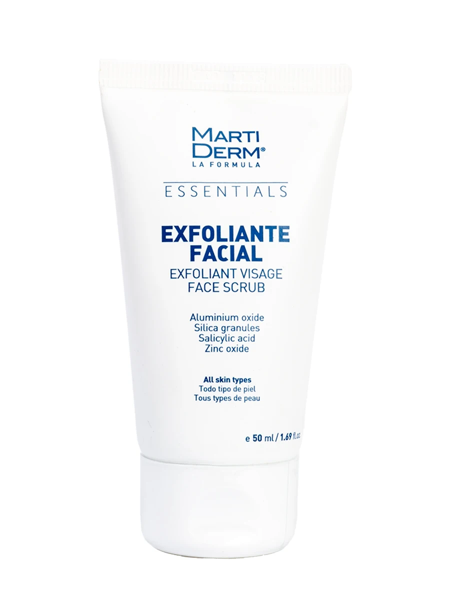 Martiderm®Essentials facial exfoliating cream 50 ml-cleanses the impurities of the face and renews the epidermis