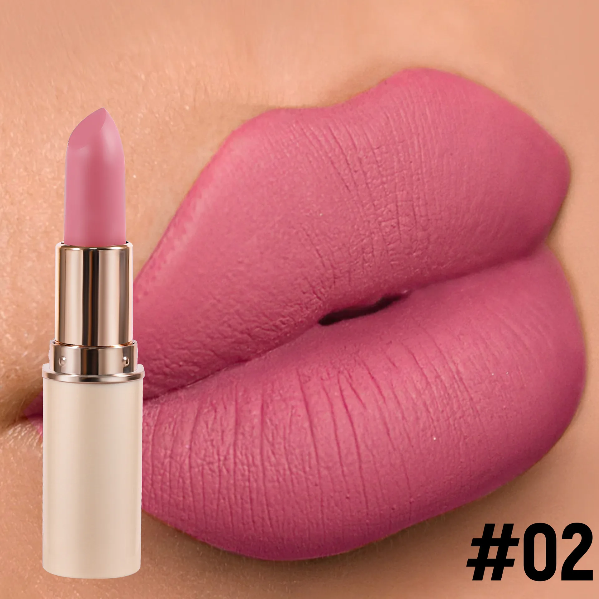 8 colori velluto opaco rossetto blocco colore tazza antiaderente nebbia morbida tenere trucco impermeabile non perdere colore