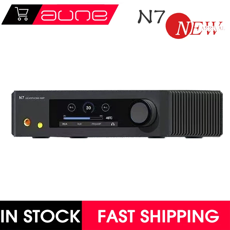 

AUNE N7 Class A fully Discrete Headphone Amplifier Headphone Amplifier R2R pre-stage Class A HIFI Fully Balanced Auler