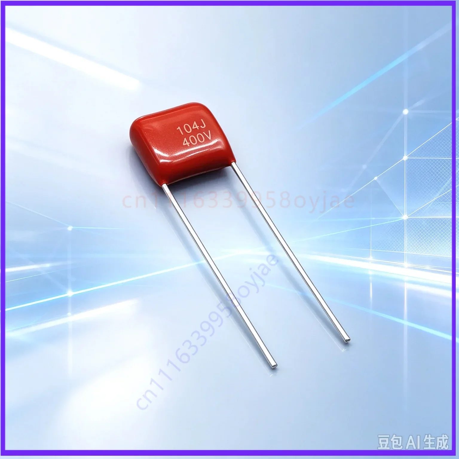 Premium MPP Polypropylene 400v 104J K cbb21 for Film Capacitor 0.1uf 100nf P7.5mm  100pcs