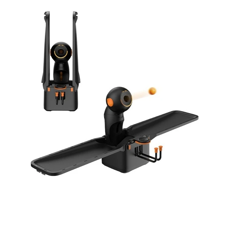 Smart Table Tennis Training Robot Voice Control Ball Recycle Multi-Spin Automatic Ping Pong Serving Machine More Free Gift