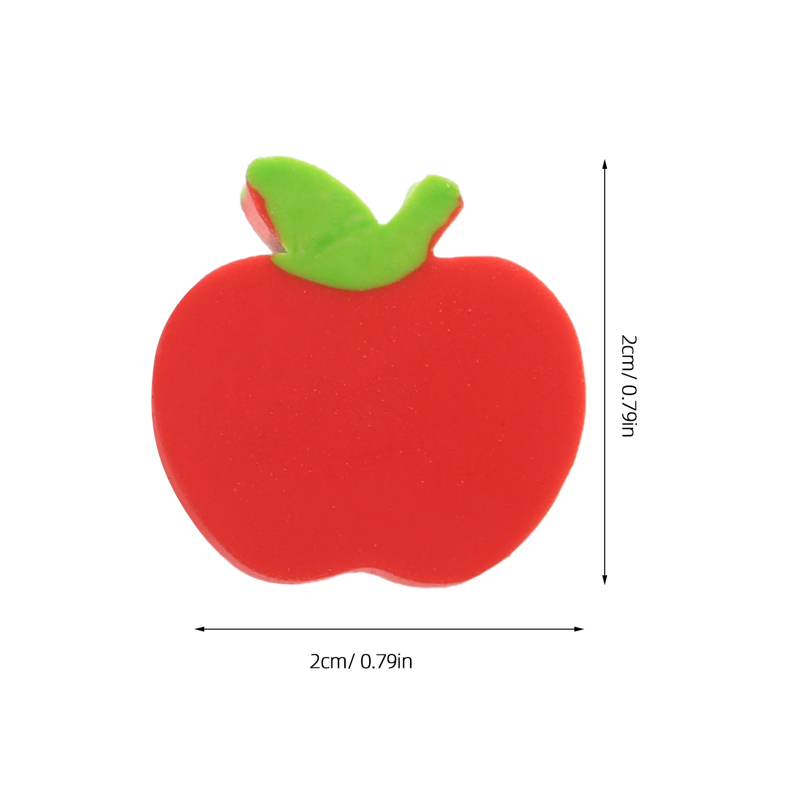 100Pcs Mini Fruit Erasers Bulk Cute Small Pencil Erasers Safe for School Cartoon Mini Erasers, Eraser Pack