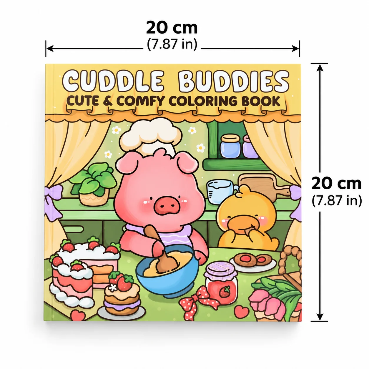 40 Pages Cute Coloring Books for Adults and Teens Bold & Easy Graffiti Painting Book Perfect Gift for Party and Birthday