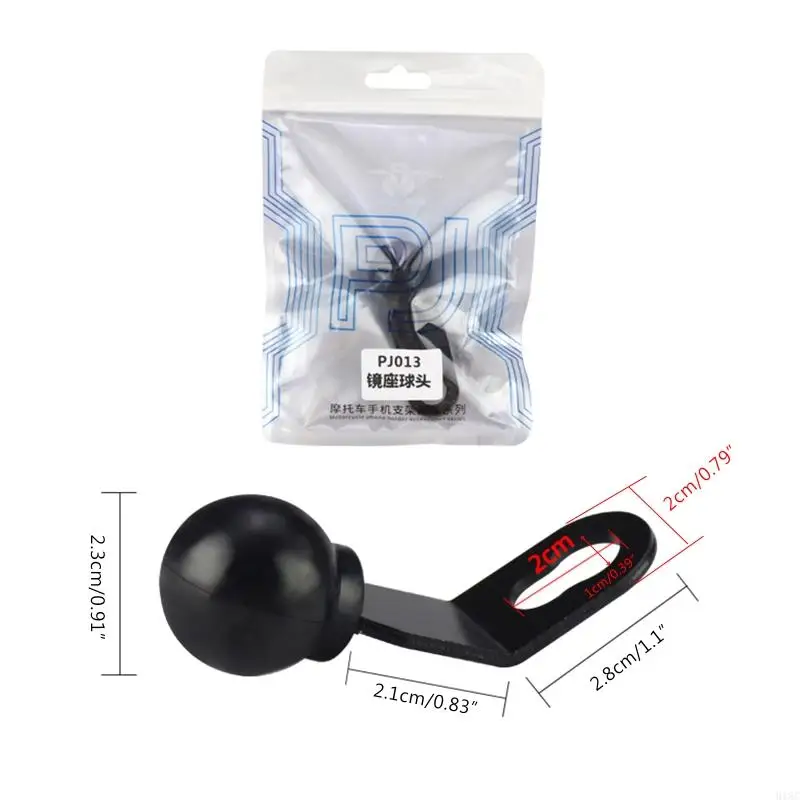 918C 25mm Ball for Head Rearview Mirror for Motorcycle Electric Vehicles Scooter Phon