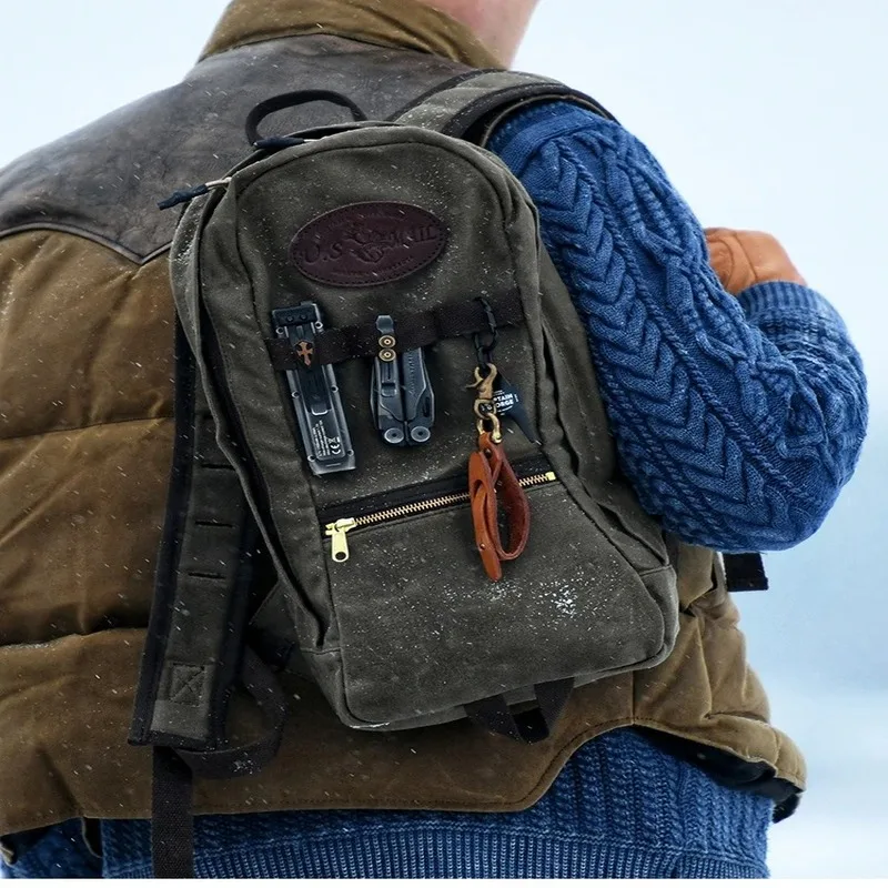 vintage hiking backpack