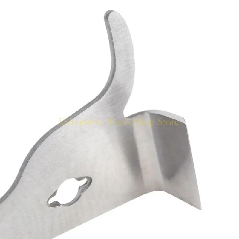 QX2E 2Pieces Stainless Steel Honeys Cutting Tool Multifunctional Thumb Type Bees Hives Scraper Cutter Beekeeping Supplies