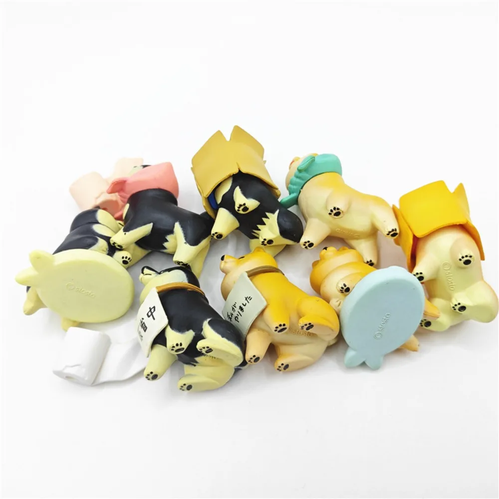 

Kawai Cute Dog Mystery Box Little Shiba Inu Dogs in Reflection Blind Box Toys Mini PVC Car Desktop Doll Ornament Kids Gift