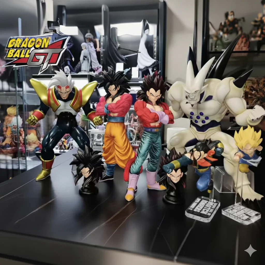 

Аниме Dragon Ball GT Рисунок Super Saiyan 4 Son Goku Vegeta Статуя Коллекция ПВХ Модель Игрушки Подарки Игрушка на день рождения Подарок Без коробки