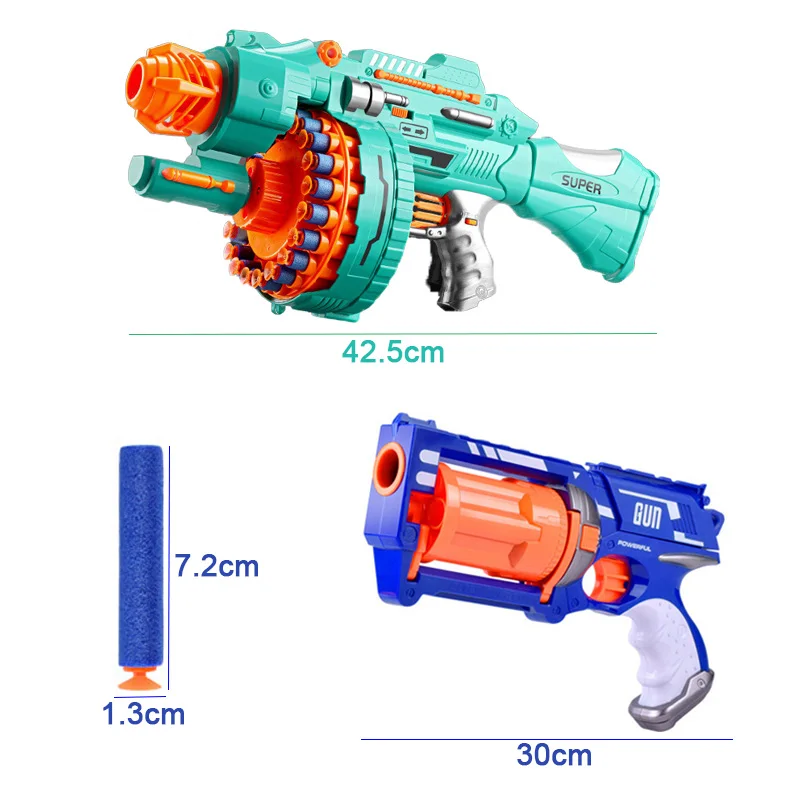 Manuelle Revolver pfeile Spielzeug Airsoft Pistolen Schaum sicherer Sauger elektrische weiche Kugel pistole Pistole kontinuierliches Schießen erwachsene Kinder Jungen Geschenk