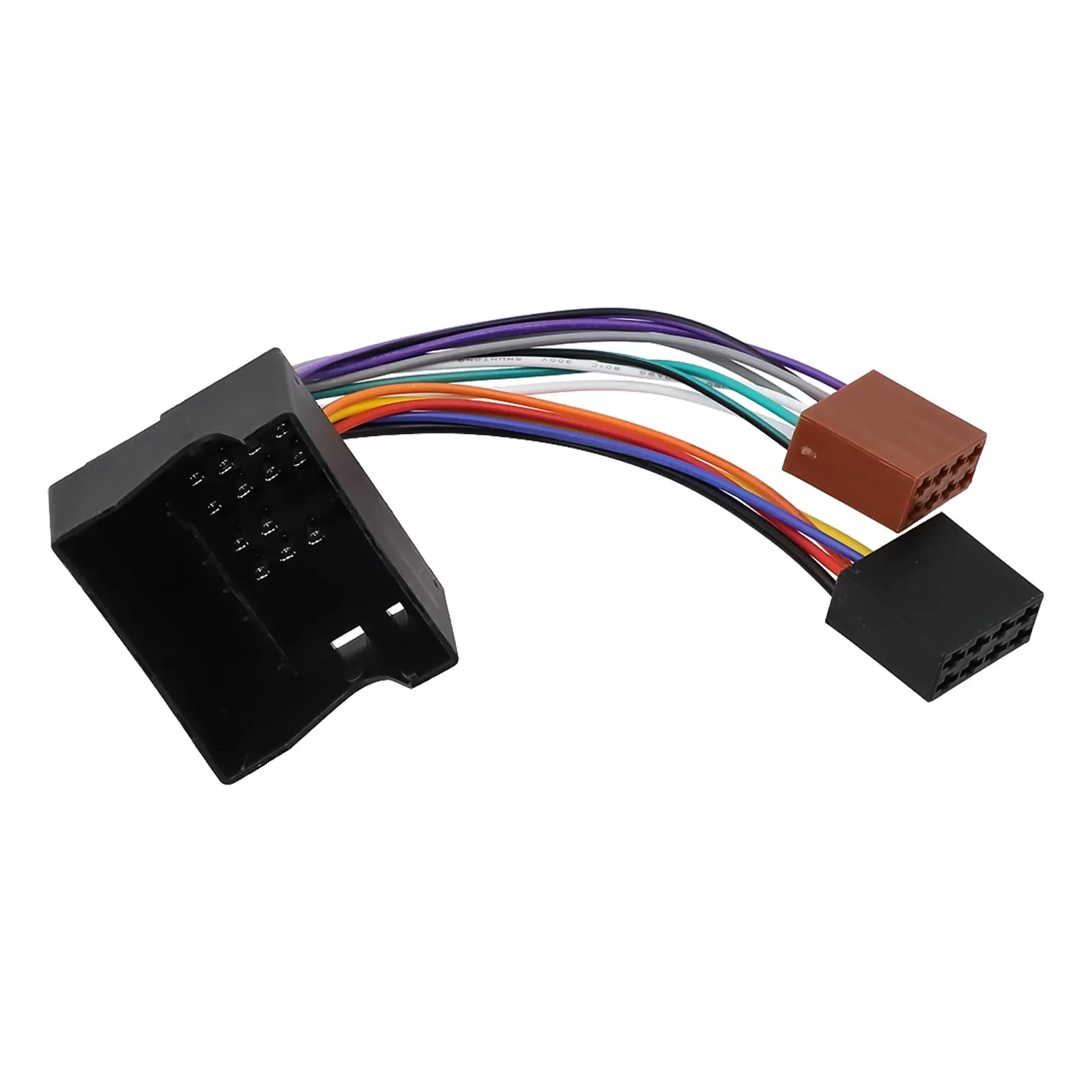 

For Bora Cable Connector Plug Radio Wiring Harness Non-deformation Quick Installation Wear-resistant 12V 220mm