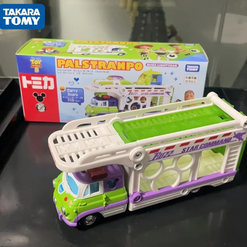 

Takara Tomy Pixar Toy Story 5 Alloy Diecast Car Model Buzz Lightyear Woody Simulation Vehicle For Hobby Collectors