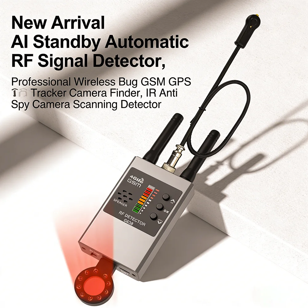 

Новинка: Автоматический детектор радиосигналов AI Standby, профессиональный обнаружитель беспроводных GSM/GPS-трекеров и камер, ИК-детектор скрытых камер.