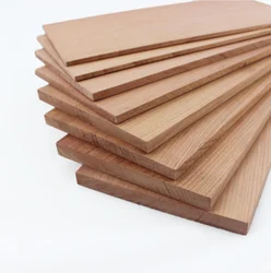 Length:200mm Width:100mm 5pcs North American Red Cherry Solid wood veneer sheets