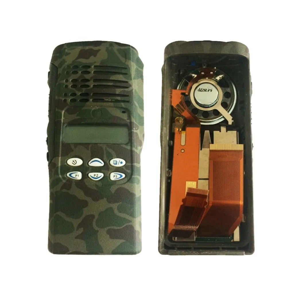 

Camouflage Walkie Talkie Replacement Housing Case With Speaker & LCD for HT1250 Limited-keypad Portable Radio