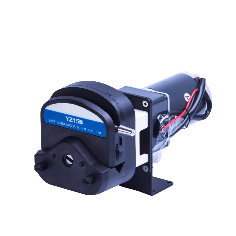 Fixed speed DC deceleration peristaltic pump Food industry conveying additives, large flow peristaltic pump