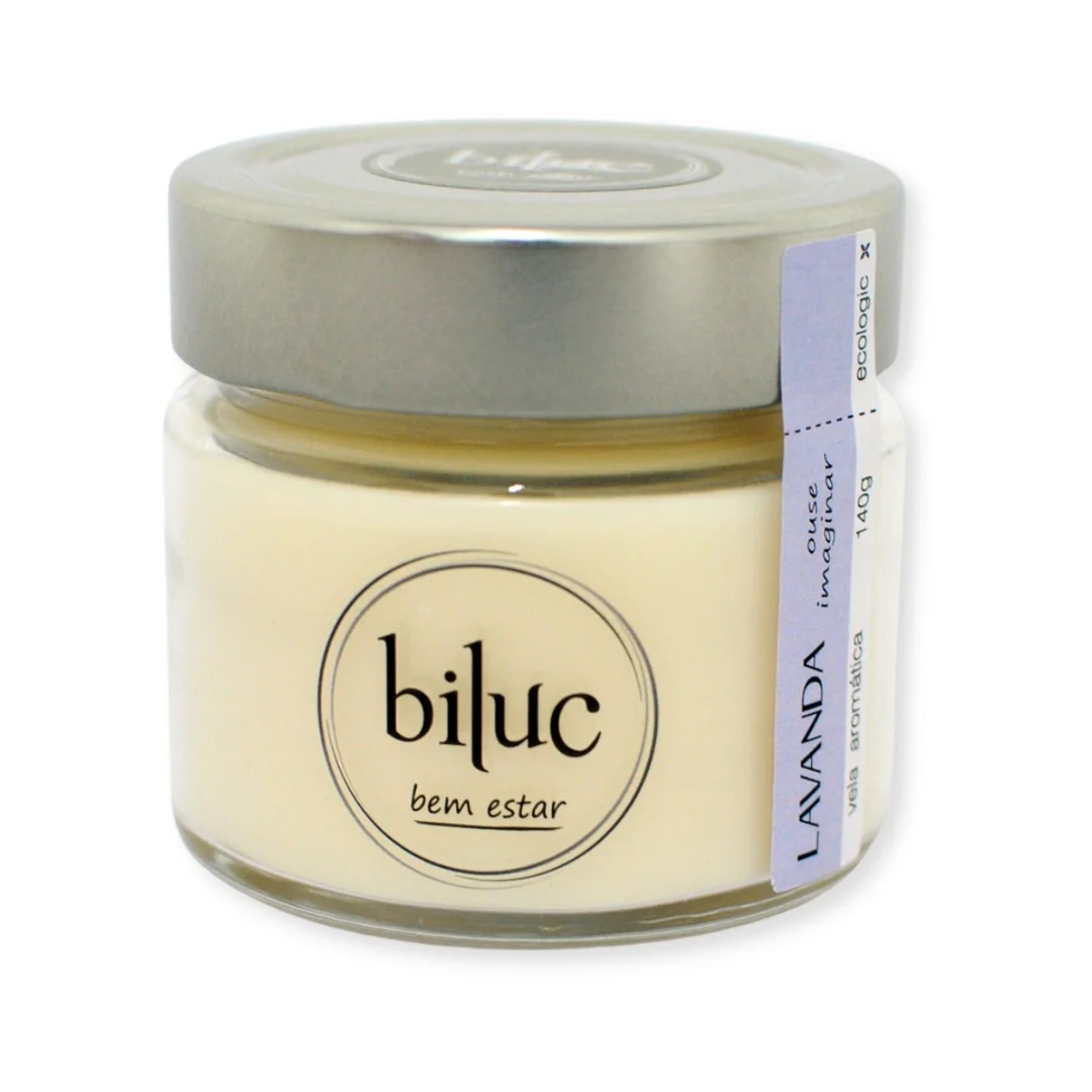 Aromatic Candle Biluc-Lavender-Handmade Perfumed