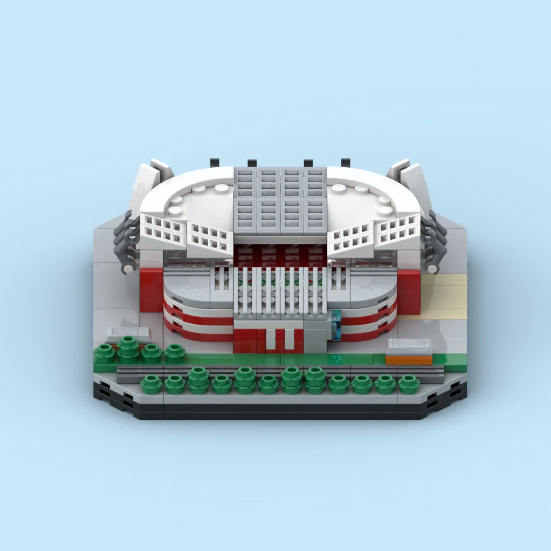 

MOC Building Block World Football Field Model Children's Educational Science DIY Toys Boys Love Collecting Bricks Gifts